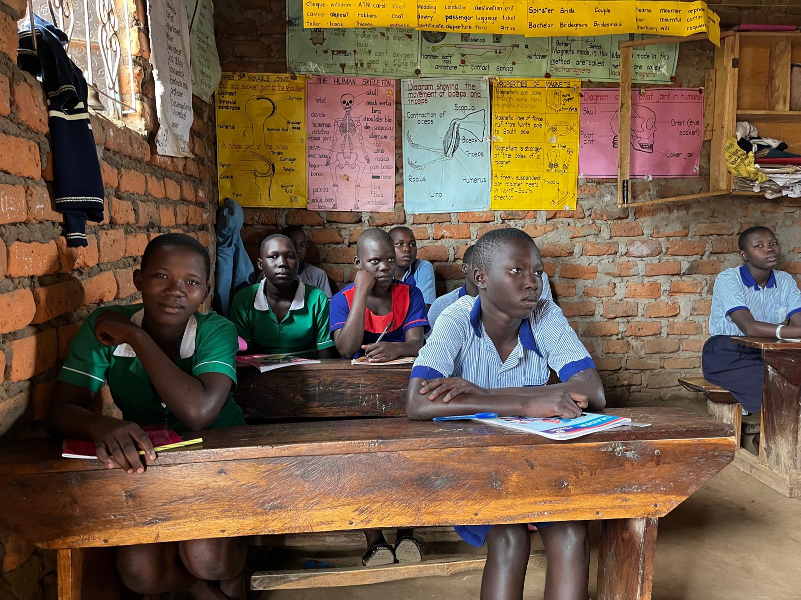 Students in classroom